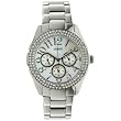GUESS #U12510L1 Women's Crystal Silver Zippy Watch