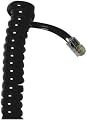 GE TL96177 12 Foot Coil Phone Cord (Black)
