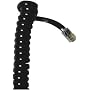 GE TL96177 12 Foot Coil Phone Cord (Black)