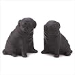 Perky Pug Dog Bookends