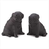 Perky Pug Dog Bookends