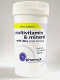 Pharmax Multivitamin & Mineral With DHA (Child Formula) - 120 Capsules