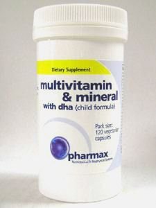Pharmax - Multivitamin & Mineral w/DHA 120 caps 
