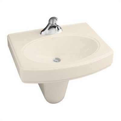 Pinoir Wall-Mount Bathroom Sink Finish: Dune