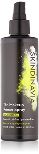 Skindinavia The Makeup Primer Spray, Oil Control,, 8 Fluid Ounce