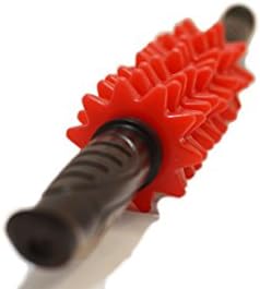 NEW Design Muscle Massage Roller Stick - Deep Tissue Relief - Foot Massager - Sore Muscles Trigger Point Release - Physical Therapy From Home Work or Gym - Muscle Ache , Pain and Soreness Recovery for Myofascial Soreness - Money Back Guarantee - Light Weight