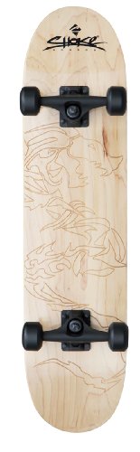 Powerslide Herren Skateboards Dragon Cut out, rot, 31\"x7,5\" Preisvergleich