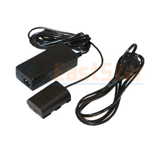 Hanken ACK-E6 Replacement AC Power Adapter Supply Kit for Canon EOS 5D Mark II, 7D and 60D Digital SLR Cameras