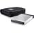 HP Pocket Media Drive 500 GB USB 2.0 Portable External Hard Drive HPBAAA5000ASL-NHSN (Black/Silver)