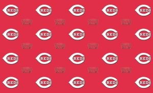 MLB Cincinnati Reds Wrapping Paper