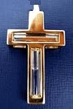 24k Gold Plated Holy Jordan River Cross