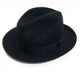 Amazon:ソフト (ニューヨークハット)NEW YORK HAT & CO Lite Felt FEDORAソフトフェルトハット(中折れ帽子)