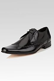 Autograph by Jeffrey-West Leather Stitch Detail Lace Up Shoes