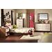 Kids Bedroom Furniture Set, Full Bed - Latte Collection