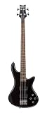 31t 8NV7x8L. SL160  Schecter Stiletto Deluxe 4 Electric Bass Gloss Black (BLK)Left Handed