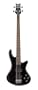 Schecter Stiletto Deluxe-4 Electric Bass (4 String, Left Handed, Gloss Black)