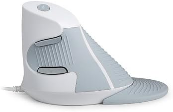 Delux M618 Pro Wired Vertical Mouse with Heart-beat Testing Function