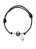 Lola Vanderkeen Pulsera Tahiti Feelings Negro / Gris