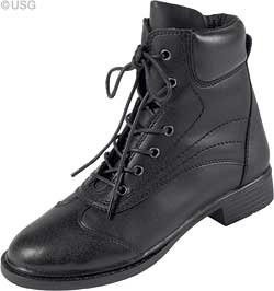 United Sportproducts Germany USG 24031 Isy Stiefelette zum Schn&uuml;ren, Gr. 31, Syntik, schwa Preisvergleich