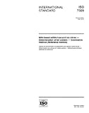 ISO 7328:1999, Milk-based edible ices and ice mixes -- Determination of fat content -- Gravimetric method (Reference method)