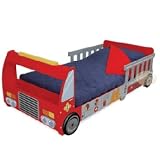 Fire Truck Toddler Bed by