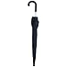 RainStoppers Children's Solid Black Umbrella with a Ruffle
