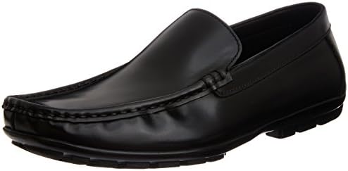Kenneth Cole New York Men's Warm N Toasty Leather Slip-On Loafer,Black,7 M US