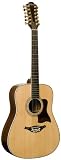 Hohner HW90-12 Ovangkol Series Dreadnaught 12 String Acoustic Guitar
