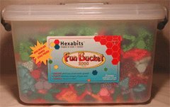 Hexabits Fun Bucket (2250 Piece Set)