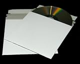 200 Paperboard Slim Single CD / DVD Mailer - 5x 5 Self-Sealing Shipping Sleeves with Flap #CDBC05PB - Great for Shipping a Single Disc or any Small, Thin Items!