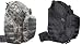 Molle 3 Day Assault Backpack Pack + SHOULDER BAG - Black