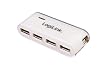 HUB LogiLink USB 2.0 4-Port mit Netzteil white