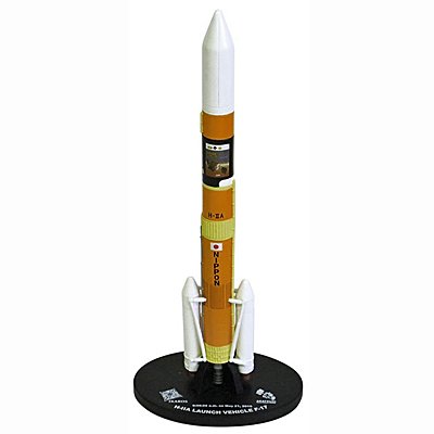 1/200 スケール　HIIA ロケット 17号機　彩色済みレジンモデル　HII A Launch Vehicle No.17