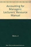 Accounting for managers