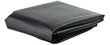 Black Leatherette Pool Table Covers - 8 Foot