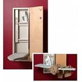 Review Stacks and Stacks  / Recessed Ironing Center with Swivel Board (Unfinished Birch/Gray) (47 7/8