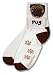 For Bare Feet Pug Roll Down Socks