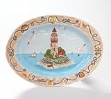 Spirit Of The Sea Serving Platter For Nautical, Beach And Home Decor