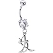 Friendship Chinese Symbol Belly Ring