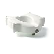 Clamp-on Raised Toilet Seat