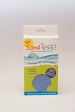 Sand-Off! Powder-Infused Mitt Beach Towel for All-natural Sand Removal