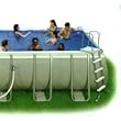 Intex Ultra Frame 18 by 9-Foot by 52-Inch Rectangular Pool Set