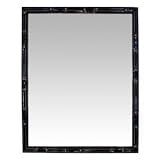 Decorative Vertical Wall Mounted Mirrors Framed in Black Bamboo for Bathroom, Bedroom, Any Room, 16 x 20 31t0AwoXKNL. SL160 Decorative Vertical Wall Mounted Mirrors Framed in Black Bamboo for Bathroom, Bedroom, Any Room, 16 x 20