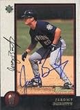 Jeromy Burnitz, Milwaukee Brewers Autographed Card