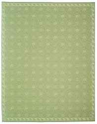 3'9" x 5'11" Rectangular Oscar Isberian Rugs Area Rug Riverbed Color Machine Made Belgium "Martha Stewart Collection" Pinwheel Design