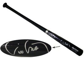 Eric Chavez Autographed/Hand Signed Black Big Stick Engraved Bat- Chavez Hologram
