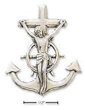 Sterling Silver Mariners Cross Charm