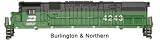 Life-Like - Alco C424/425 Locomotive Burlington Northern #4246 N