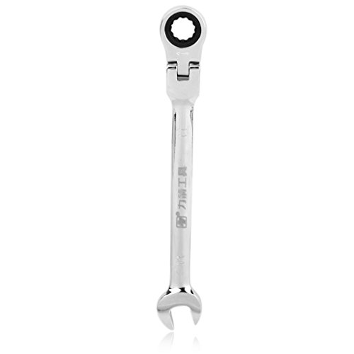 11mm Flexible Head Ratchet Action Wrench Spanner Nut Tool