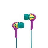 Skullcandy Smokin' Iphone Ear Buds In Purple/Yellow W/ Mic (S2Sbbi-Ly)